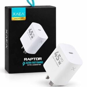 Cargador XAEA Raptor 45W con Power Delivery