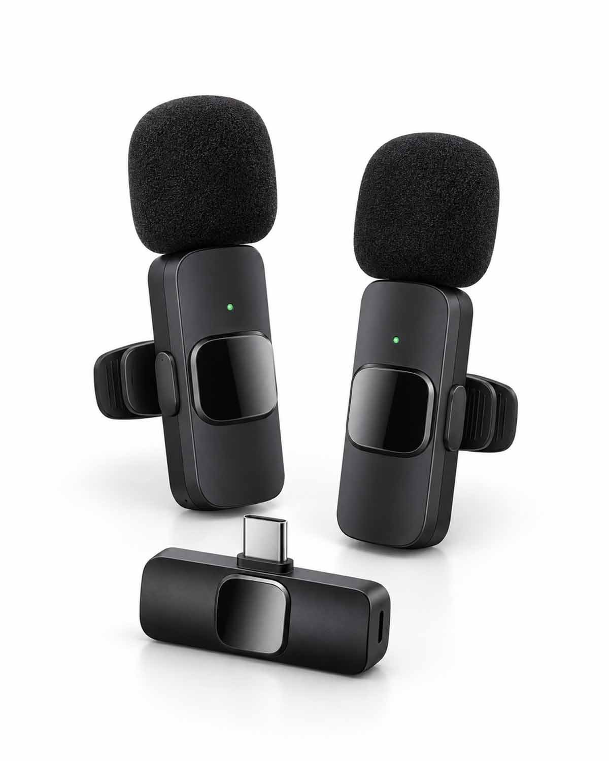 Micrófono Inalámbrico Individual con Clip USB-C